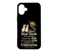 Christian Kids Dear Noah Genesis 6:22 Bible Gift Case for iPhone 16 Plus