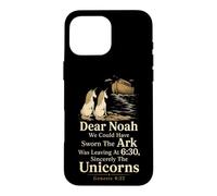Christian Kids Dear Noah Genesis 6:22 Bible Gift Case for iPhone 16 Pro Max