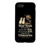Christian Kids Dear Noah Genesis 6:22 Bible Gift Case for iPhone SE (2020) / 7/8