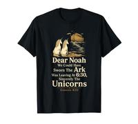 Christian Kids Dear Noah Genesis 6:22 Bible Gift T-Shirt