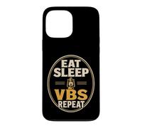 Christian Kids Eat Sleep VBS Repeat Sunday School Gift Case for iPhone 13 Pro Max