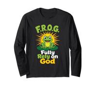 Christian Kids F.R.O.G. Fully Rely on God Gift Long Sleeve T-Shirt