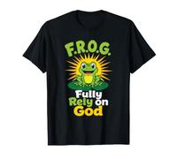 Christian Kids F.R.O.G. Fully Rely on God Gift T-Shirt