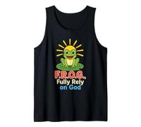 Christian Kids F.R.O.G. Fully Rely on God Gift Tank Top