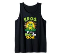 Christian Kids F.R.O.G. Fully Rely on God Gift Tank Top