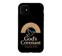 Christian Kids God's Covenant Genesis 9:13 Rainbow Gift Case for iPhone 11