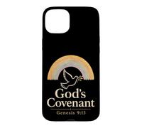 Christian Kids God's Covenant Genesis 9:13 Rainbow Gift Case for iPhone 15 Plus