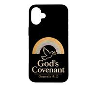 Christian Kids God's Covenant Genesis 9:13 Rainbow Gift Case for iPhone 16 Plus