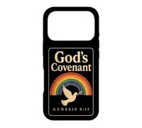 Christian Kids God's Covenant Genesis 9:13 Rainbow Gift Case for iPhone 17 Pro