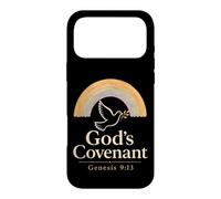 Christian Kids God's Covenant Genesis 9:13 Rainbow Gift Case for iPhone 17 Pro Max