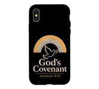 Christian Kids God's Covenant Genesis 9:13 Rainbow Gift Case for iPhone X/XS