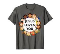 Christian Kids Jesus Loves You Child of God T-Shirt