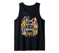 Christian Kind Words are Like Honey Proverbs 16:24 Gift Tank Top