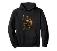 Christian Knight: Kneeling Templar Pullover Hoodie
