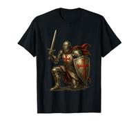 Christian Knight: Kneeling Templar T-Shirt