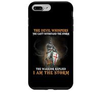 Christian Knight Templar Men Warrior Devil I Am The Storm Case for iPhone 7 Plus/8 Plus