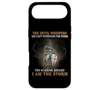 Christian Knight Templar Men Warrior Devil I Am The Storm Case for iPhone Air