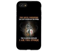 Christian Knight Templar Men Warrior Devil I Am The Storm Case for iPhone SE (2020) / 7/8