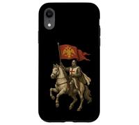 Christian Knight with Byzantine Empire Flag Case for iPhone XR