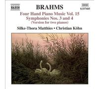 Matthies:Kohn - BRAHMS: Four-Hand Piano Music, Vol. 15