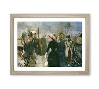 Christian Krohg Albertine Classic Painting Framed Print | A2 Oak Framed Wall Art | Ready to Hang | Classic Historical Picture | Living Room Bedroom Lounge Office