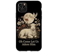 Christian Lamb of God Worship Quote Oh Come Let Us Adore Him Case for iPhone 11 Pro Max