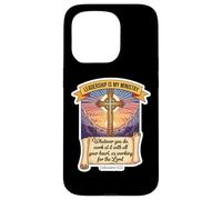 Christian Leader Leadership Is My Ministry CEO Manager Lead Case for iPhone 15 Pro