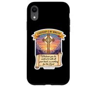 Christian Leader Leadership Is My Ministry CEO Manager Lead Case for iPhone XR
