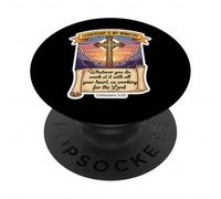 Christian Leader Leadership Is My Ministry CEO Manager Lead PopSockets Adhesive PopGrip