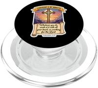 Christian Leader Leadership Is My Ministry CEO Manager Lead PopSockets PopGrip for MagSafe