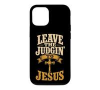 Christian Leave The Judgin' To Jesus Gift Case for iPhone 12/12 Pro