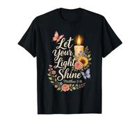 Christian Let Your Light Shine Matthew 5:16 Gift T-Shirt