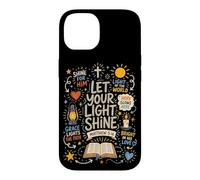 Christian Light Bible Verse Hope Let Your Light Shine Faith Case for iPhone 14