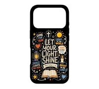 Christian Light Bible Verse Hope Let Your Light Shine Faith Case for iPhone 17 Pro