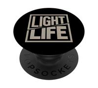 Christian Light Life Faith Message Gospel Verse PopSockets Adhesive PopGrip