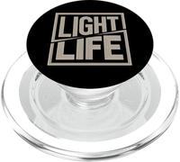 Christian Light Life Faith Message Gospel Verse PopSockets PopGrip for MagSafe