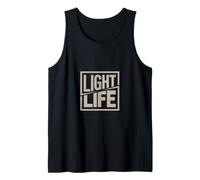 Christian Light Life Faith Message Gospel Verse Tank Top