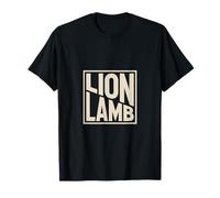 Christian Lion Lamb Faith Jesus Bible Verse T-Shirt