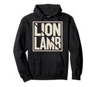Christian Lion Lamb Jesus King Savior Peace Pullover Hoodie