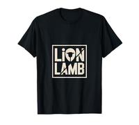 Christian Lion Lamb Messiah King and Savior Faith T-Shirt