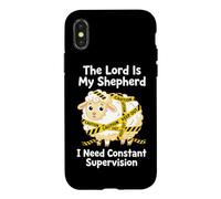 Christian Lord Is My Shepherd I Need Supervision Bible Study Case for iPhone X/XS