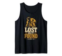 Christian Lost But Found Shepherd Faith Gift Tank Top