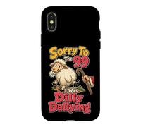 Christian Lost Sheep Sorry To The 99 I Was Dilly Dallying Case for iPhone X/XS