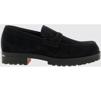 CHRISTIAN LOUBOUTIN Cavavin Suede Calfskin Penny Loafers - Size: 43 - male