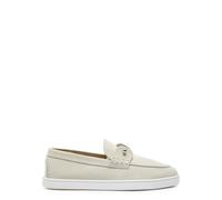 Christian Louboutin Chambeliboat Donna Nubuck Flats - Grey - 39 (IT39 / UK6)