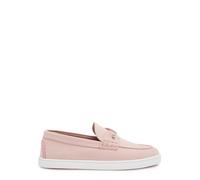 Christian Louboutin Chambeliboat Nubuck Boat Shoes - Pink - 41 (IT41/ UK8)