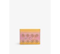 Christian Louboutin Degraftersun Kios Loubinthesky Logo-embellished Leather Card Holder 1 Size