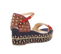Christian Louboutin Icon Wedges Pumps Wedge Sandals Nieten Pumps Shoes 36