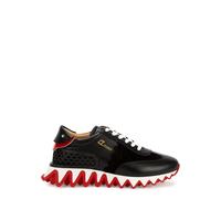 Christian Louboutin Loubishark Donna Black Leather Sneakers - 8