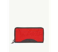 Christian Louboutin Mens Christian Louboutin Panettone Extra-Large Leather Wallet Loubi/Black